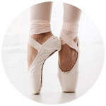 pointe ballet shoes